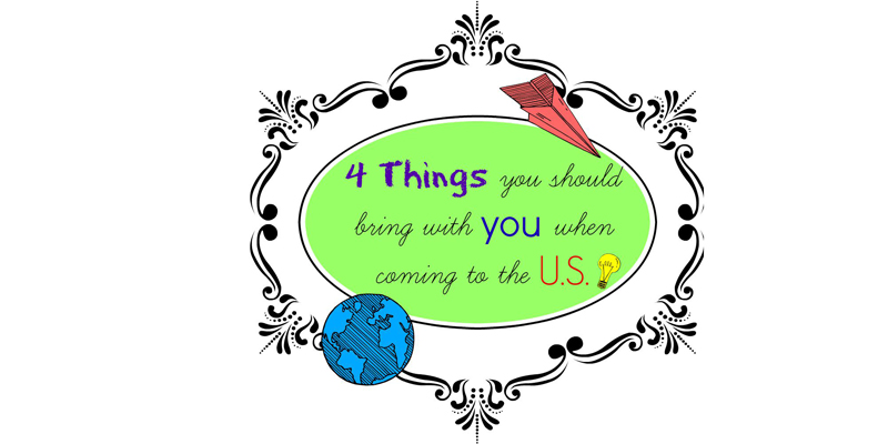 blog Image From Student Blogger Jessica: Four Things You Should Bring with You When Coming to the U.S.