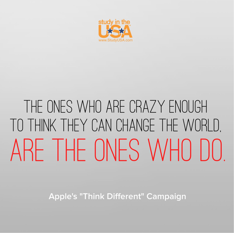 Monday Quote From Apple S Think Different Campaign