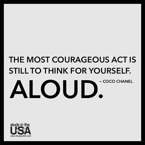 blog Image Monday Quote by Coco Chanel