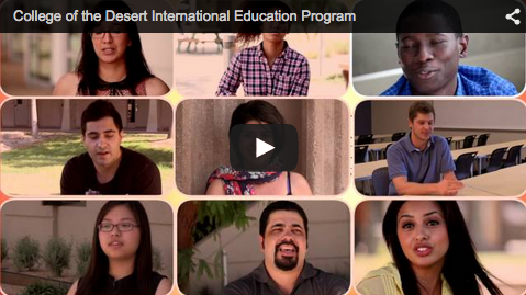 blog Image Video: College of the Desert International Education Program