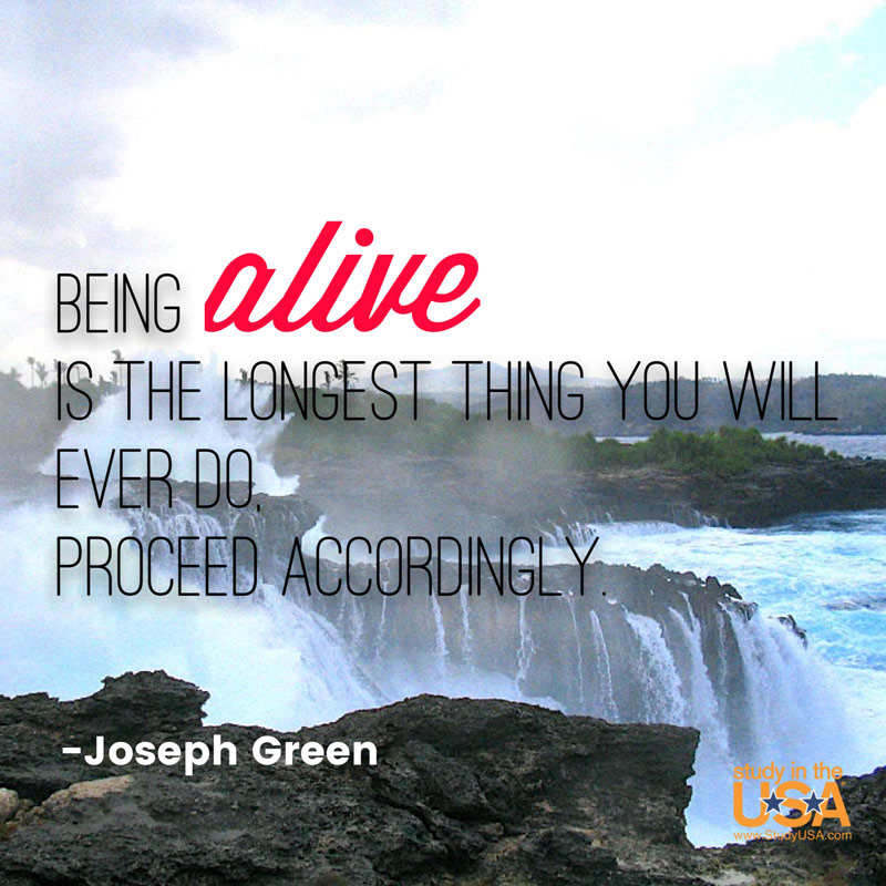 blog Image Monday Quote by Joseph Green