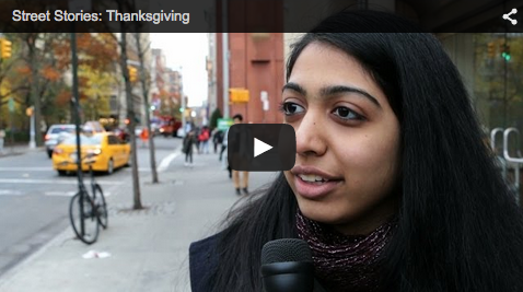 blog Image Video from NYU: Street Stories - Thanksgiving