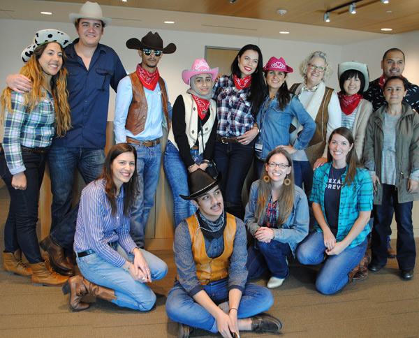 blog Image Go Texan Day at Rice University's Intensive English Program!