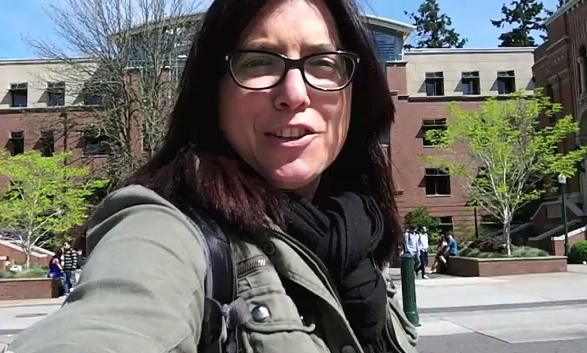 blog Image Video: UO AEI Student Maite from Spain Gives a Tour of the University of Oregon