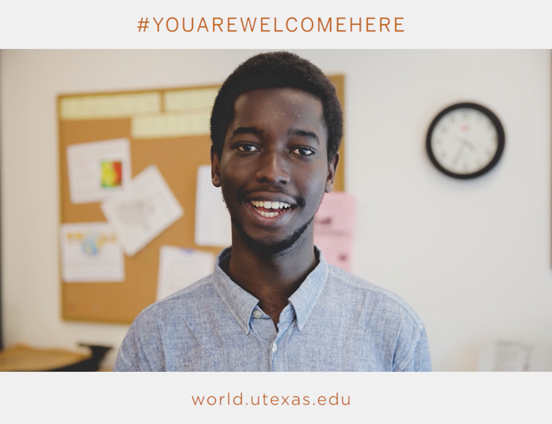 blog Image From University of Texas at Austin: You Are Welcome Here!