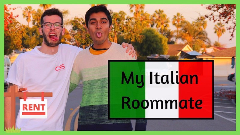 blog Image From Student Blogger, Nand: Me and my Italian roommate