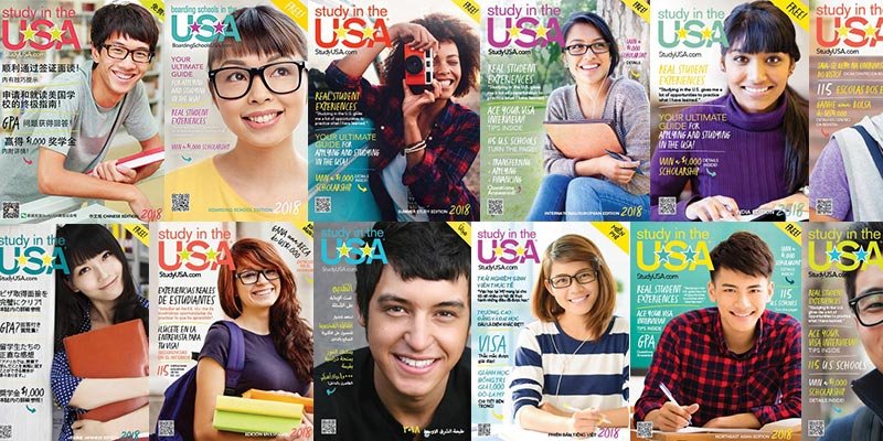 blog Image 2018 Study in the USA Magazines!