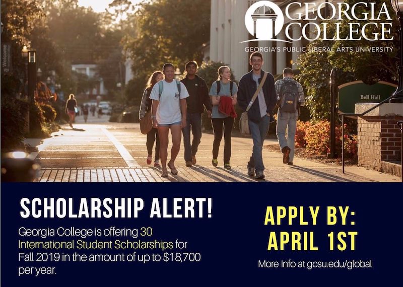 blog Image Scholarship Announcement from Georgia College
