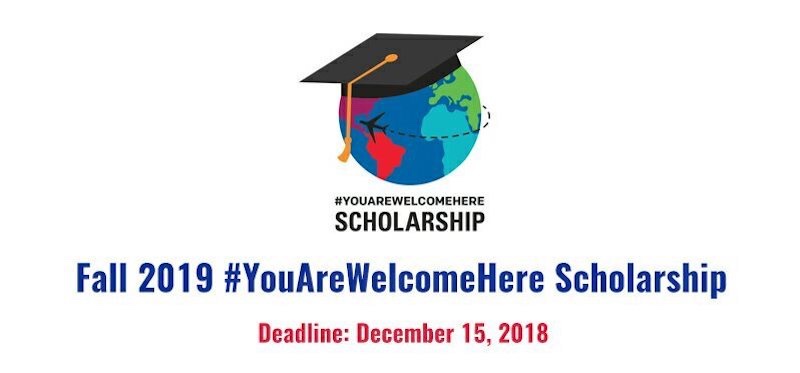 blog Image Announcing the Fall 2019 #YouAreWelcomeHere Scholarship