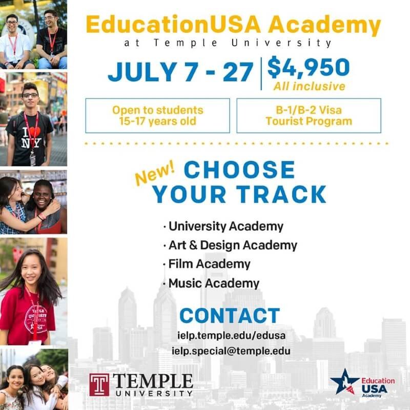 blog Image From Student Blogger, Diana: EducationUSA Academy at Temple University